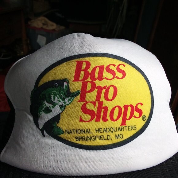 Deadstock Vintage Bass Pro Shops National Headquarters Trucker Hat - Picture 2 of 8
